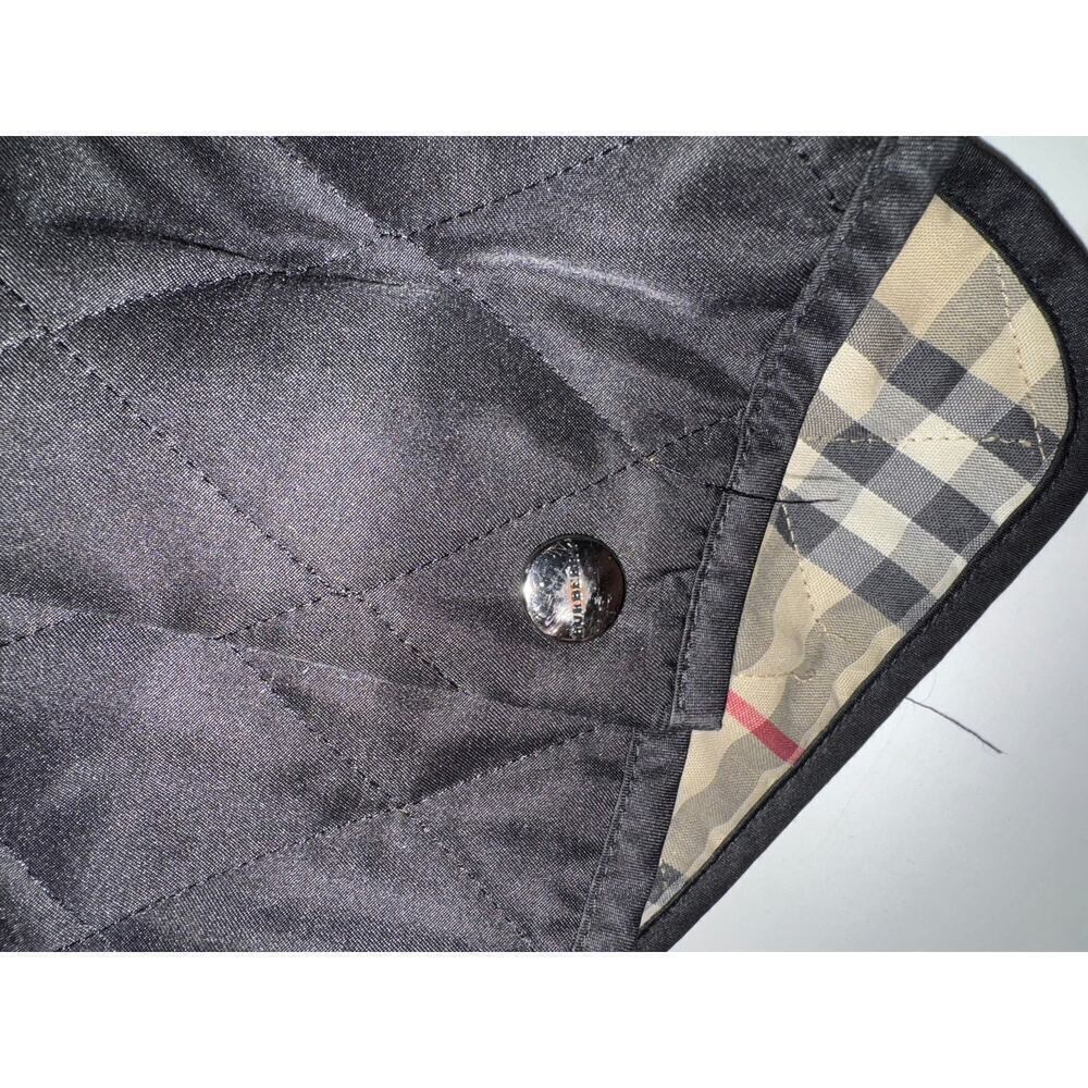 Burberry Quilted Jacket in Black - Good Condition - Picture 3 of 7